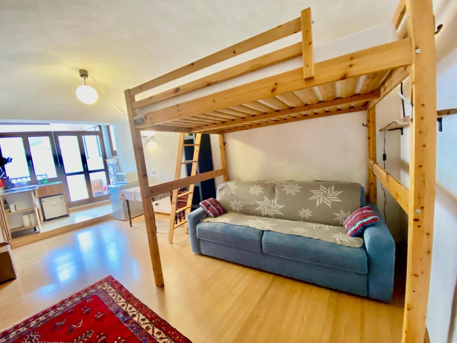 Monolocale Accogliente Apartment Bardonecchia Bagian luar foto